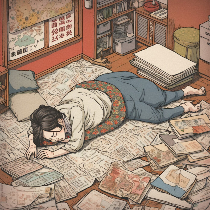 Why do Japanese sleep on the floor?